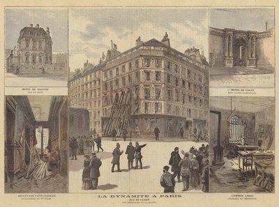 Dynamite in Paris by French School